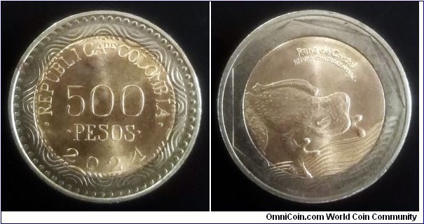 Colombia 500 pesos. 2021