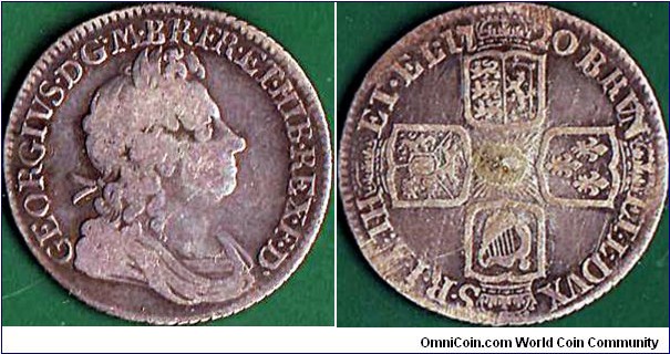 Great Britain 1720 1 Shilling.