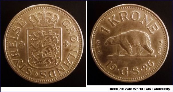 Greenland 1 krone. 1926