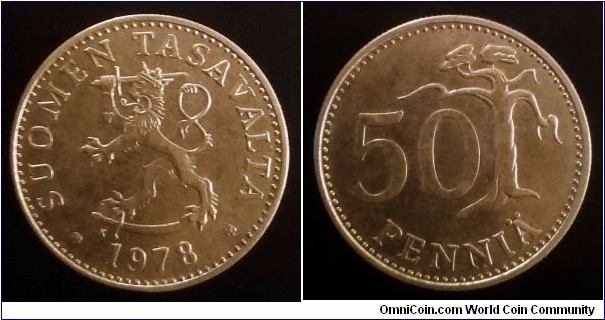 Finland 50 pennia. 1978 K