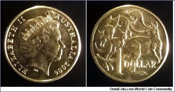 Australia 1 dollar. 2006