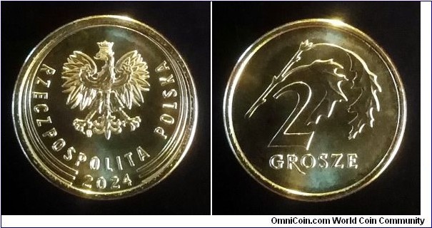 Poland 2 grosze. 2024