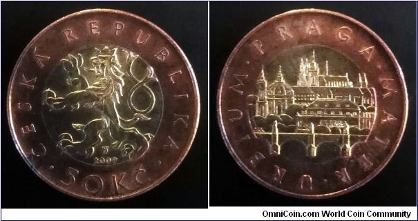 Czech Republic (Czechia) 50 korun. 2009