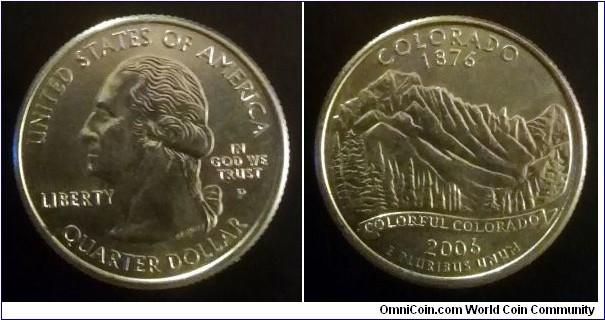 2006 P State quarter - Colorado