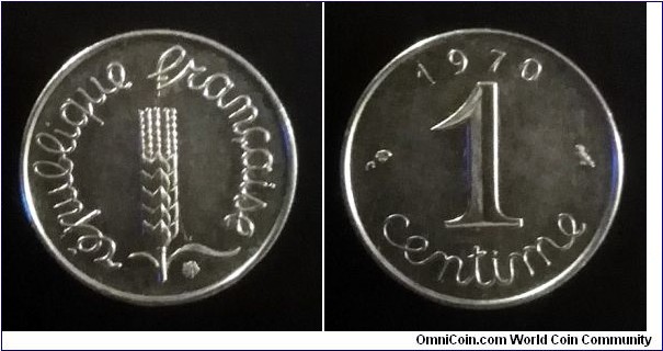 France 1 centime. 1970 (II)