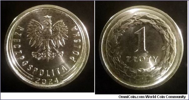 Poland 1 złoty. 2024