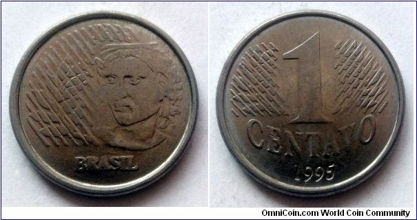 Brazil 1 centavo. 1995