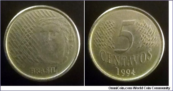 Brazil 5 centavos. 1994 (II)