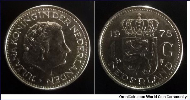 Netherlands 1 gulden. 1978