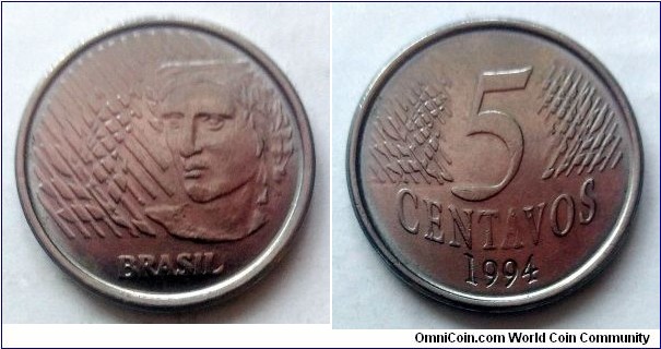 Brazil 5 centavos. 1994 (III)