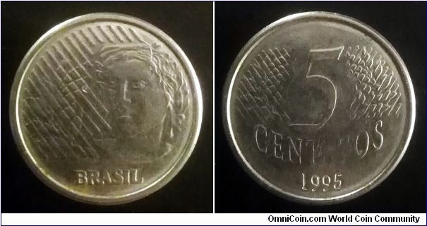 Brazil 5 centavos. 1995