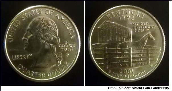 2005\1 P State quarter - Kentucky