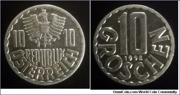 Austria 10 groschen. 1995