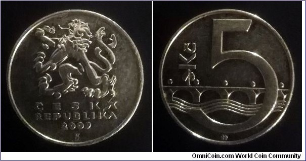 Czech Republic (Czechia) 5 korun. 2009