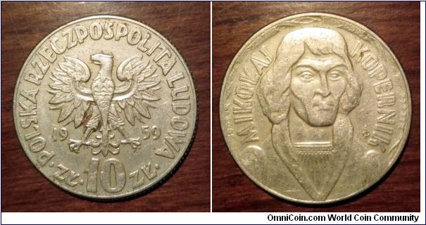 Poland 10 Złotych - Kopernik