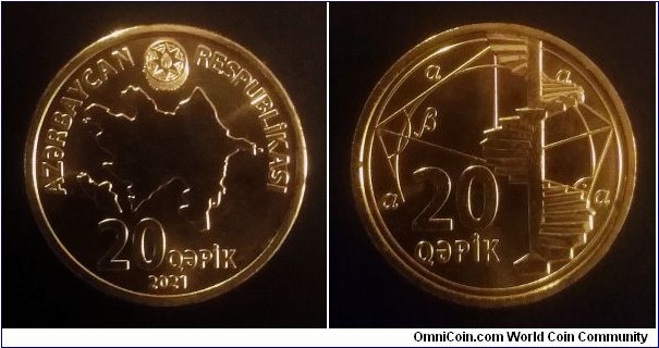 Azerbaijan 20 gepik. 2021