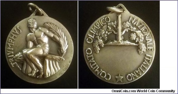 Italian medal - Italian National Olympic Committee.