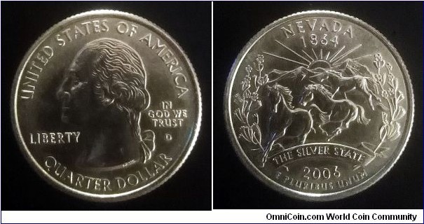 2006 D State quarter - Nevada