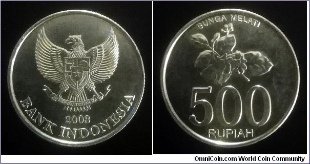 Indonesia 500 rupiah. 2003 (III)