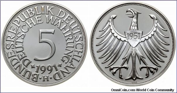 Germany - Silver round.