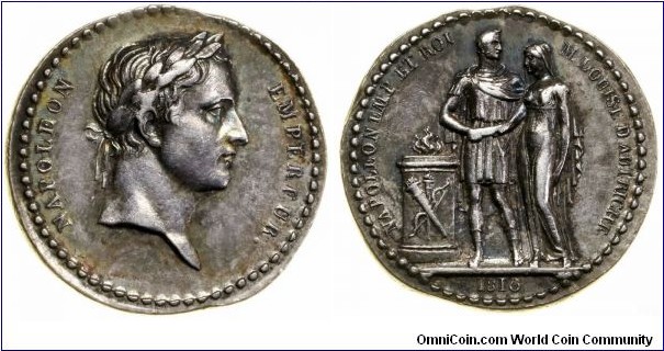 Napoleon and Marie Louise.