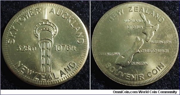 New Zealand Auckland Tower. Weight: 11.44g