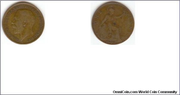 1920 United Kingdom One Penny