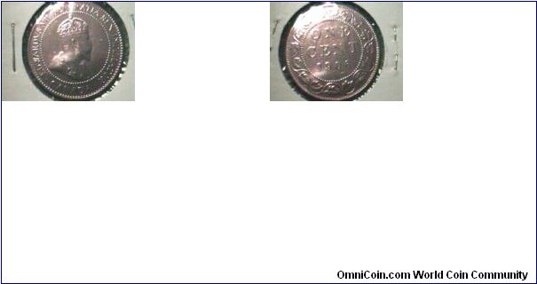 Canada 1906 Lg cent Xf