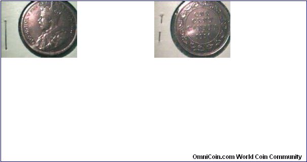 Canada 1920 cent AU