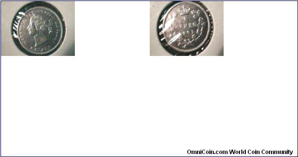 Canada 1901 5cents silver