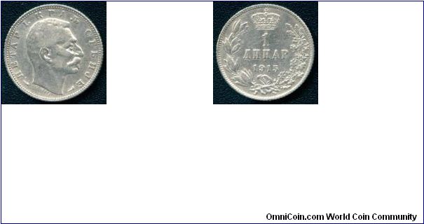 1 Dinar 1915 silver Serbia
www.banivechi.home.ro
