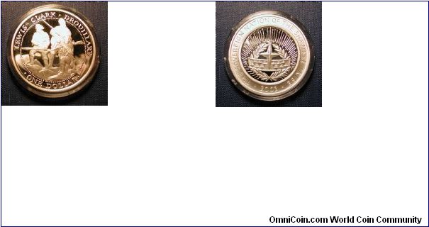 2003 Shawnee Nation Lewis & Clark Commemorative Dollar Proof
