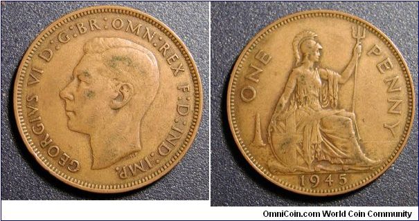 1945 British Penny