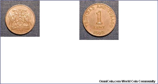 1972 Trinidad & Tobago 1 Cent
