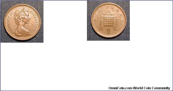 1971 UK New Penny