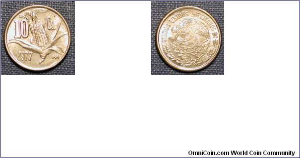 1977 Mexico 10 Cents
