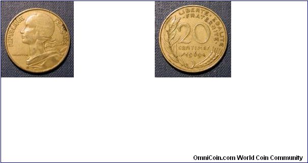 1969 France 20 Centimes