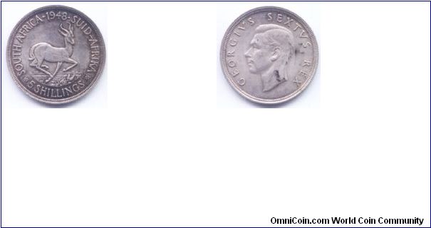 1948 5 Shilling Silver