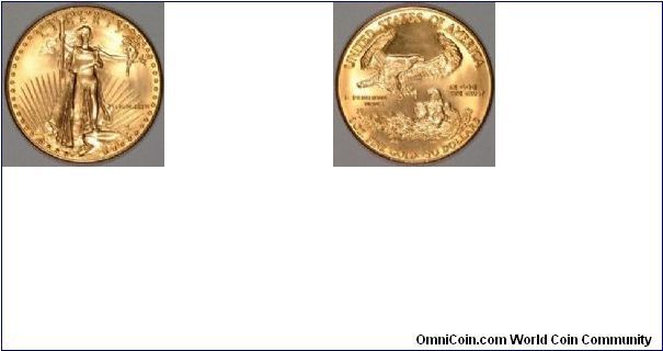 American gold oune ounce eagle bullion coin, first date of issue with Latin date (Roman numerals)MCMLXXXVI, This was ped in 1990 after four years. Anybody know why?