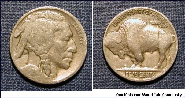 1925 Buffalo Nickel