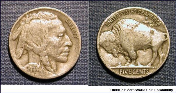 1934 Buffalo Nickel