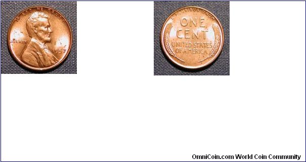 1957 Lincoln Wheat Cent