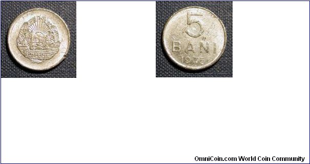 1975 Romania 5 Bani