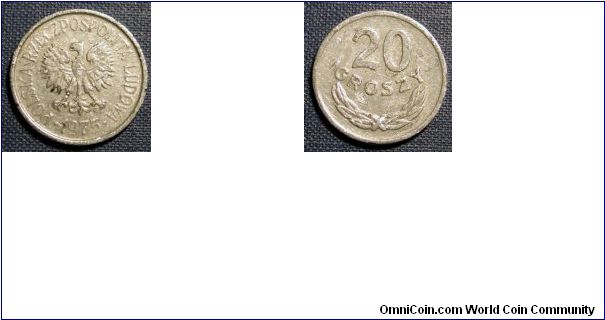 1975 Poland 20 Groszy