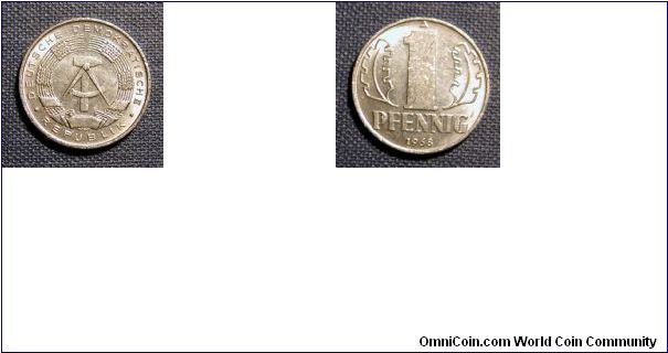 1968 Germany 1 Pfennig