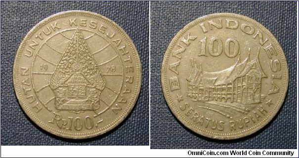 1978 Indonesia 100 Rupiah