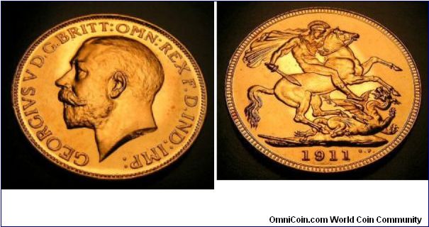 1911 Proof sovereign