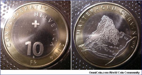 The Matterhorn or Cervin is probably the most famous Swiss mountain. You can now put it in your pocket ...