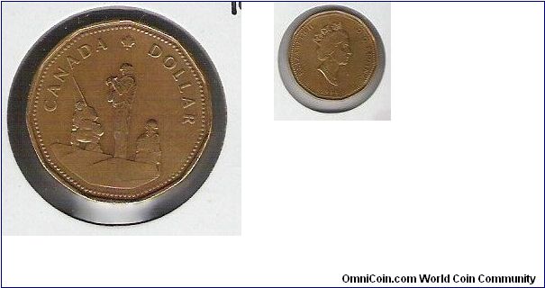 Canada 1 dollar 1994