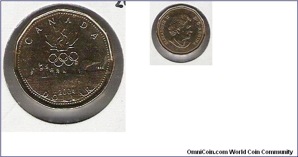 Canada 1 dollar 2004